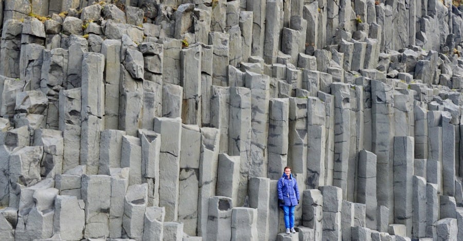 The famous basalt columns