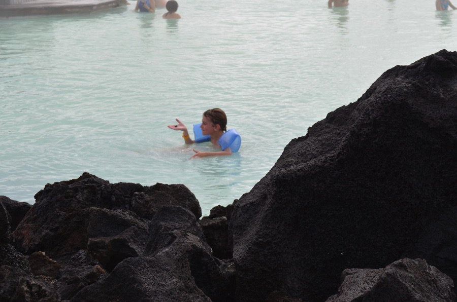 May children go to the Blue Lagoon?
