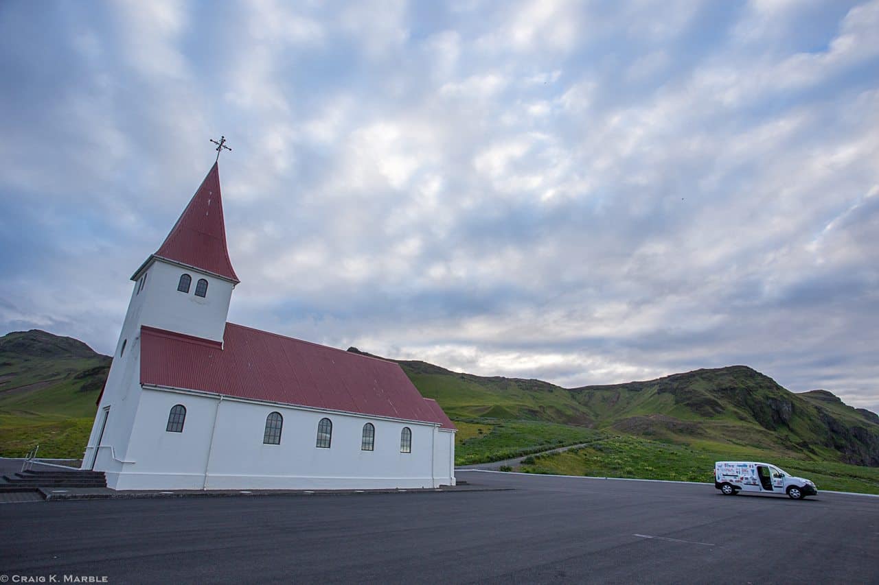 The church in Vík
