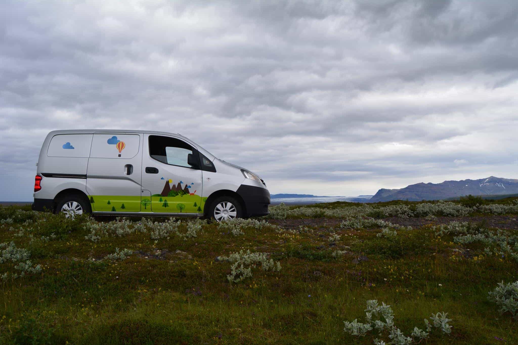 Our Camper van Rental in Iceland