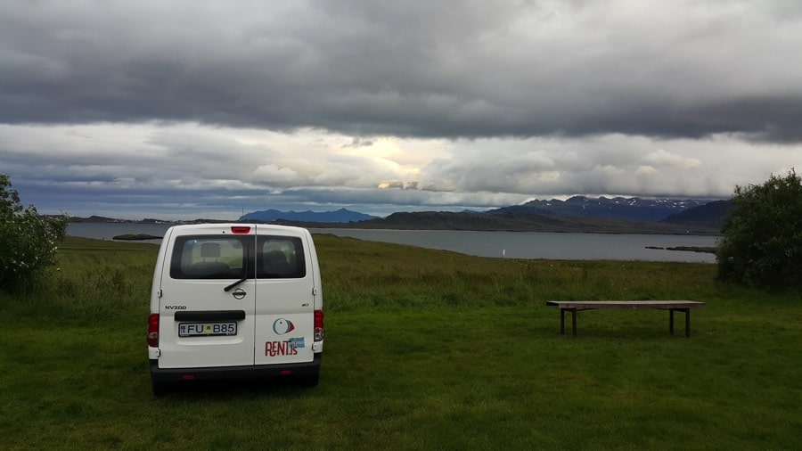 Campsites in Iceland