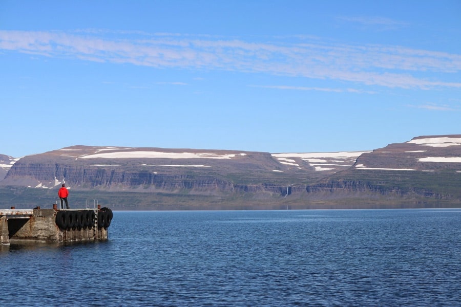 Camping sites in the Westfjords