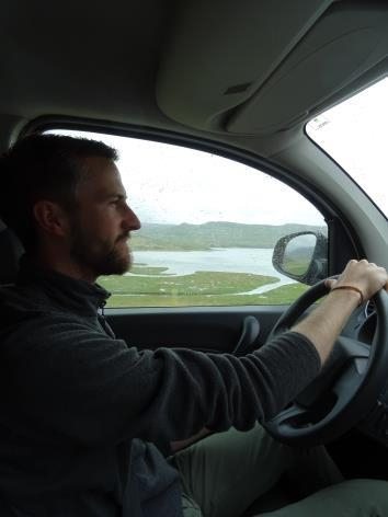 The road to Patreksfjörður