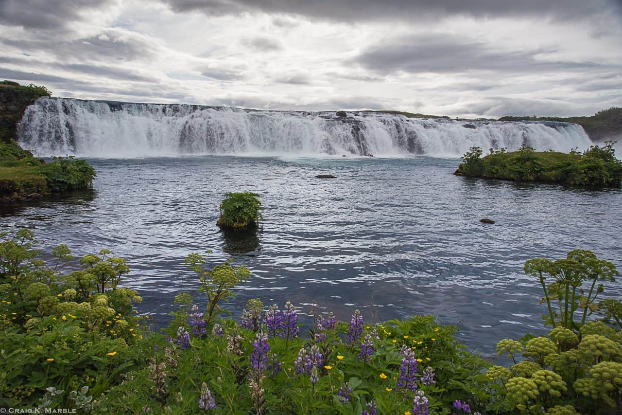 Faxafoss waterfall in south Iceland