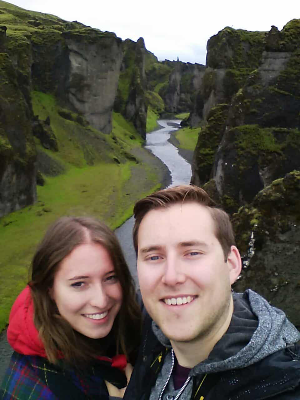 Fjaðrárgljúfur Canyon in Iceland