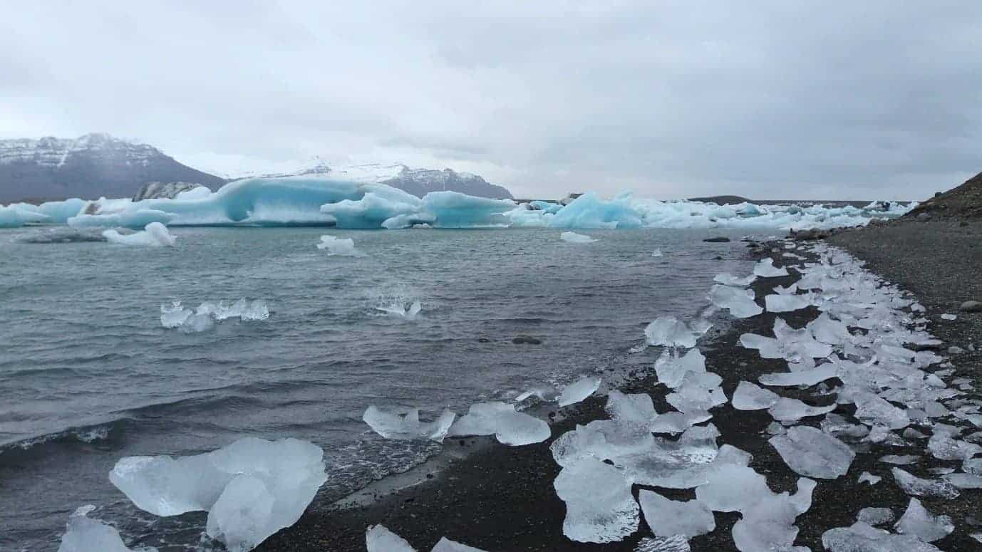 Glacier lake Jökulsárlón