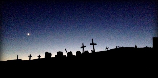 A graveyard on Snæfellsnes peninsula