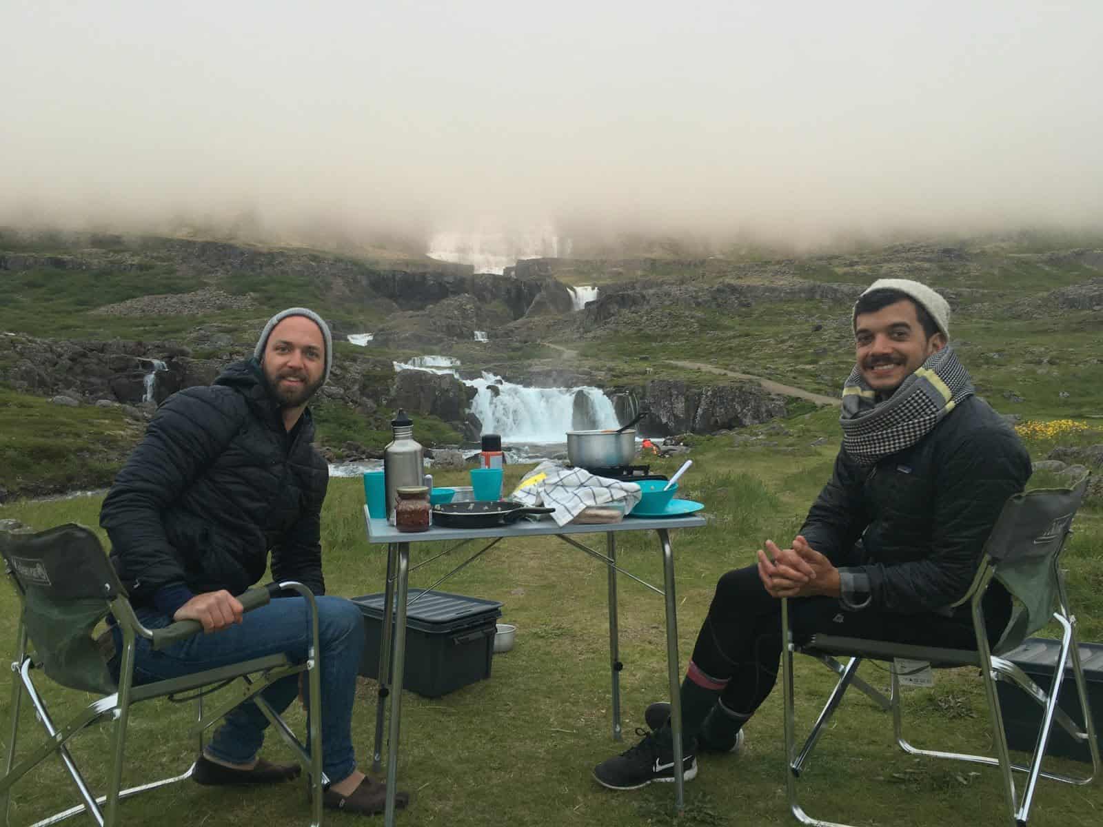 Campsite in Ísafjörður