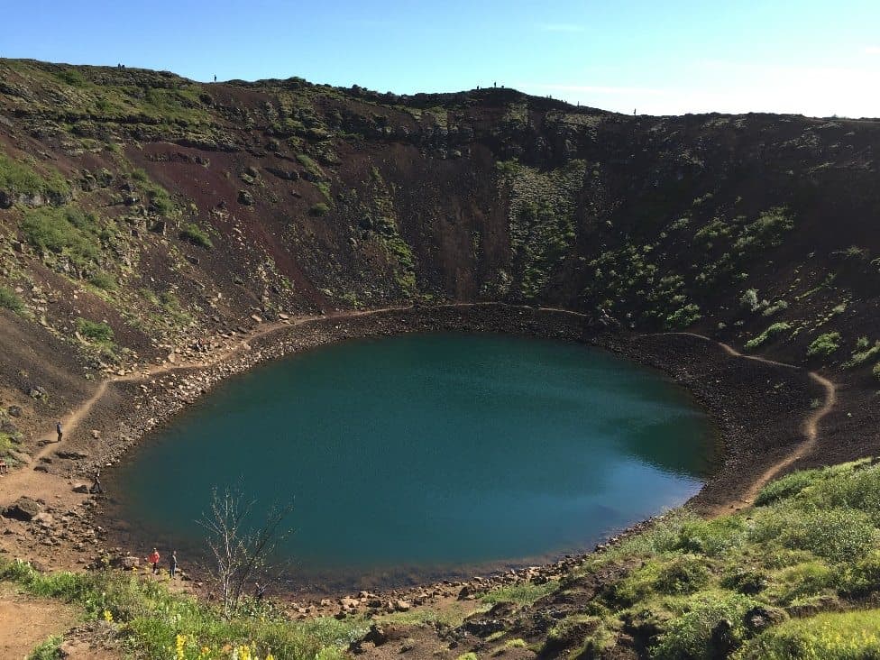 The crater Kerið