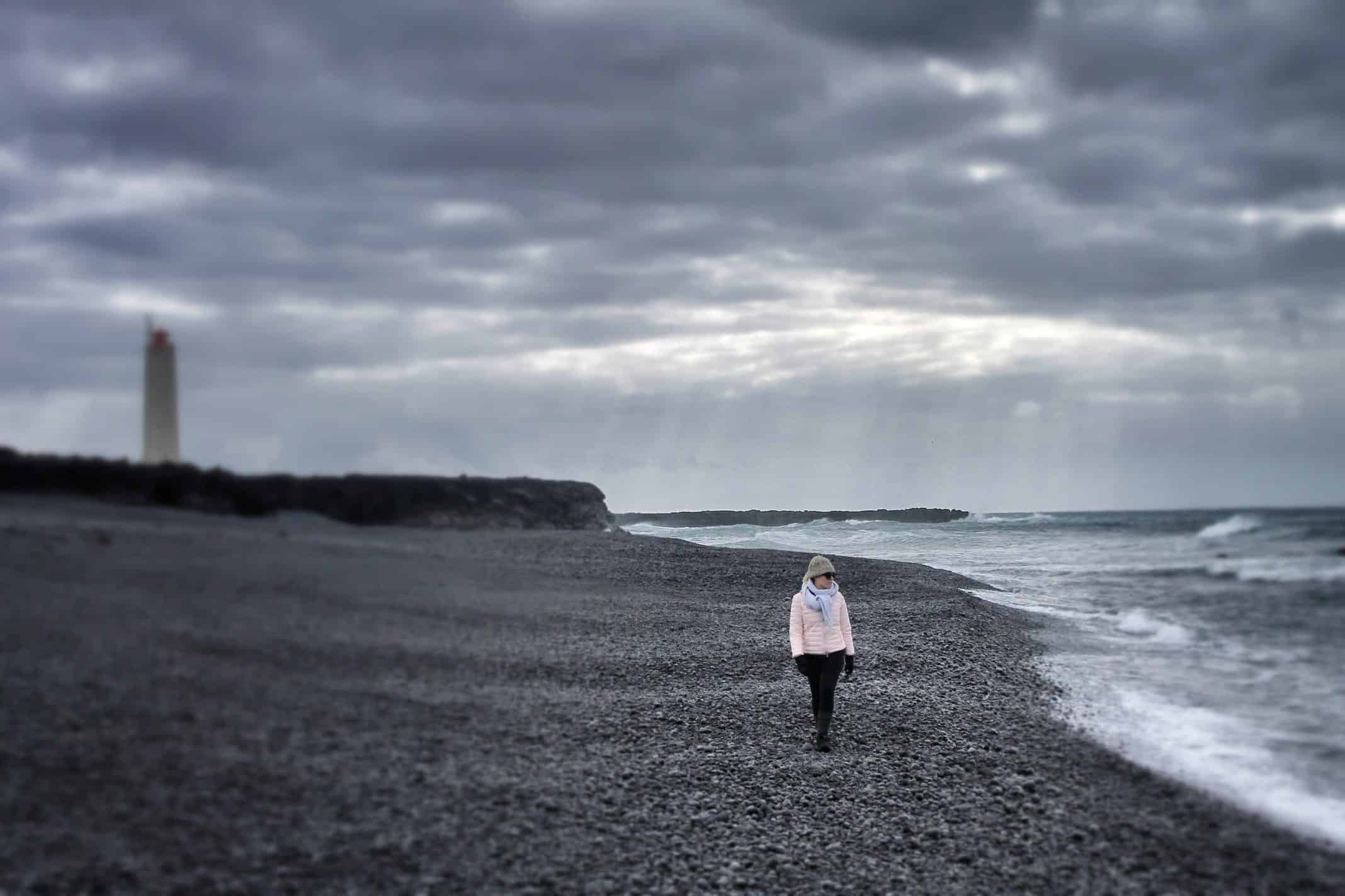 Black sand beach outside Ólafsvík