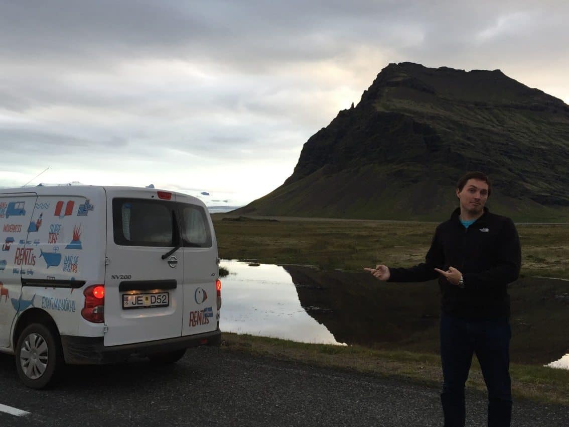 Renting a camper van in Iceland in the fall