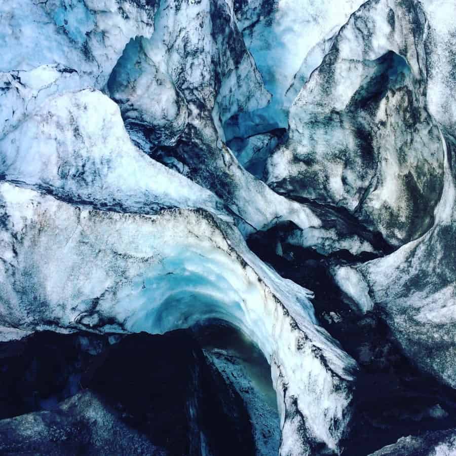 The Glacier Sólheimarjökull