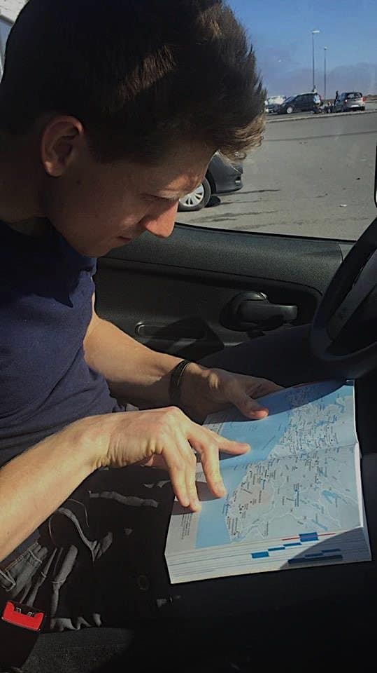 Map reading on the ring road