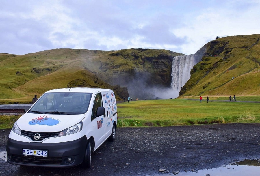 All year camping in Iceland