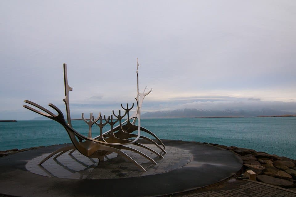 The Sun Voyager in Iceland